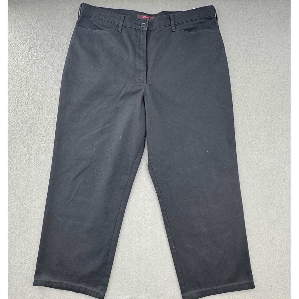 Cintas Cathy Fit Work Pant 12 Twill Straight Leg Trouser Workwear Utility Office